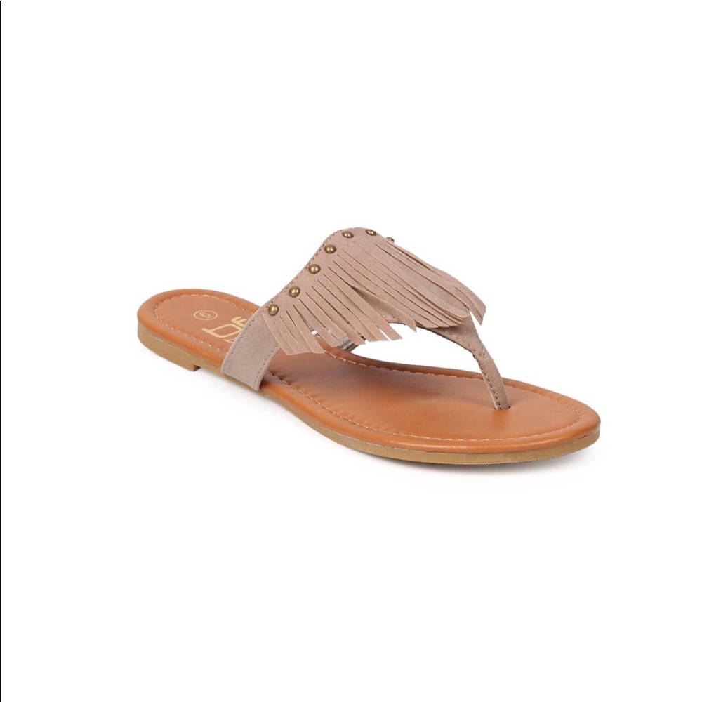 Fringe Sandals